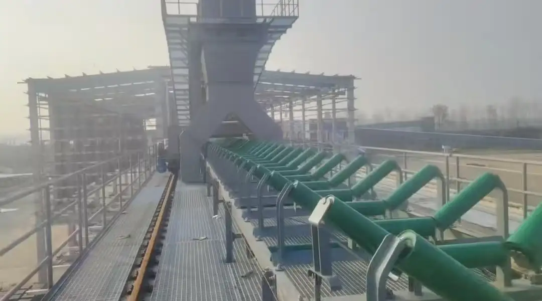 Фаза I проекта терминала навалочных грузов в порту Хубэй Хуанши-5