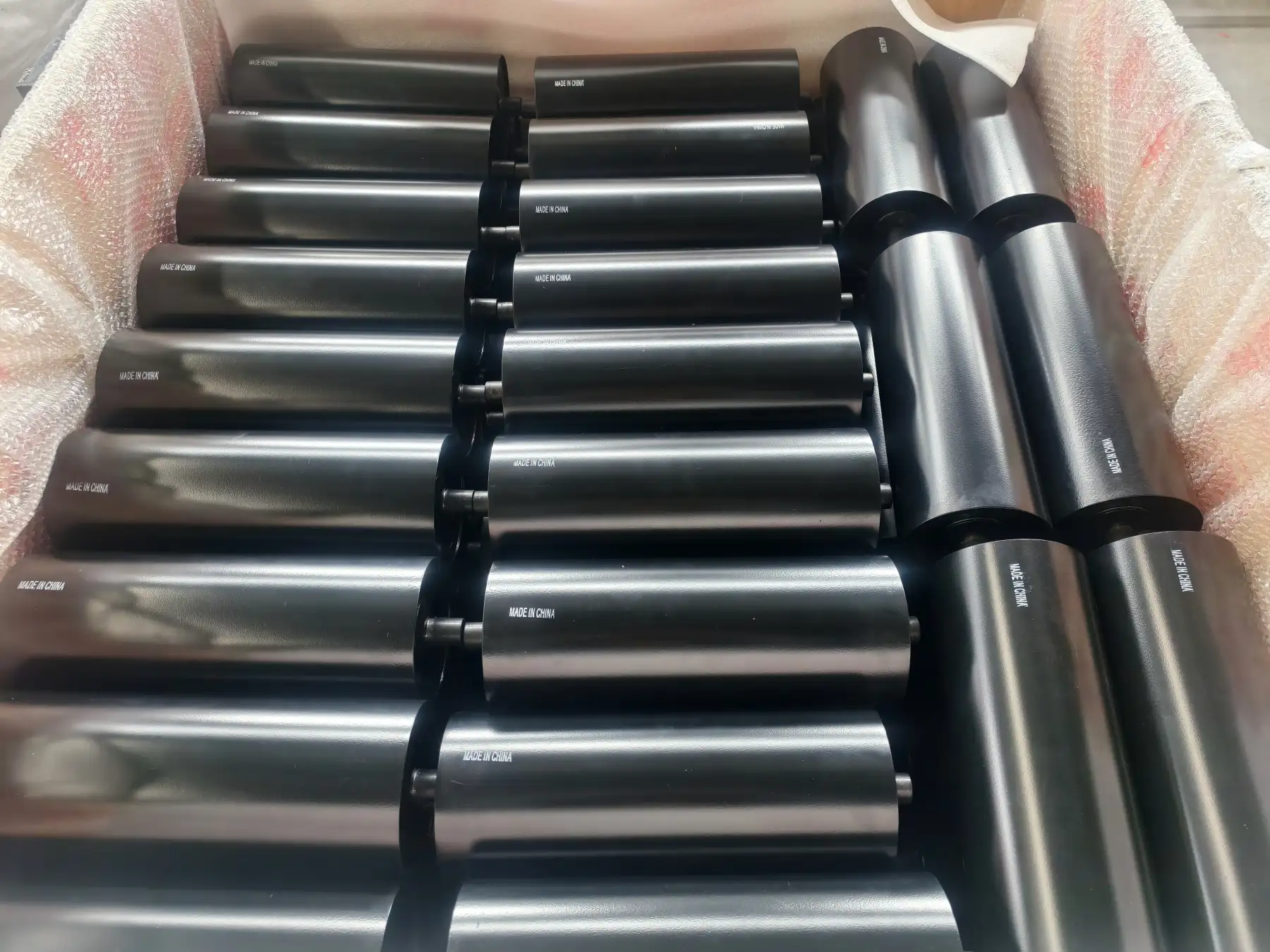 日本客户定制托辊 Customized Idlers for Japanese Customers