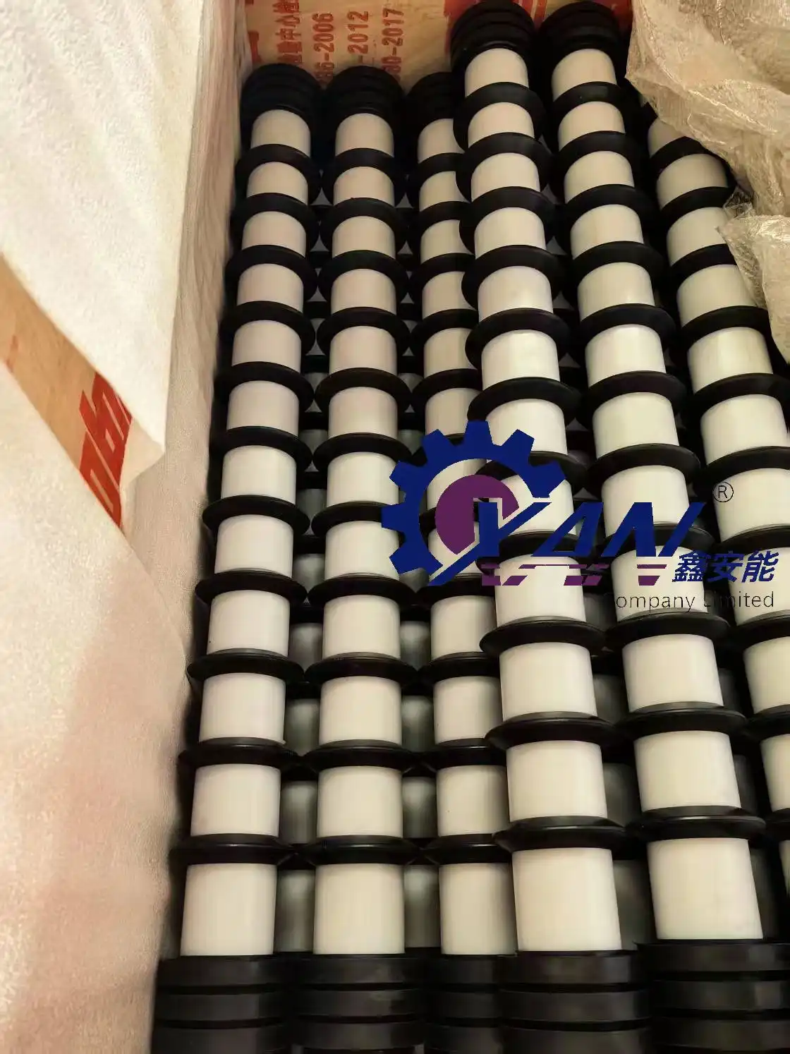 Customized Idler With Rubber Disc 1