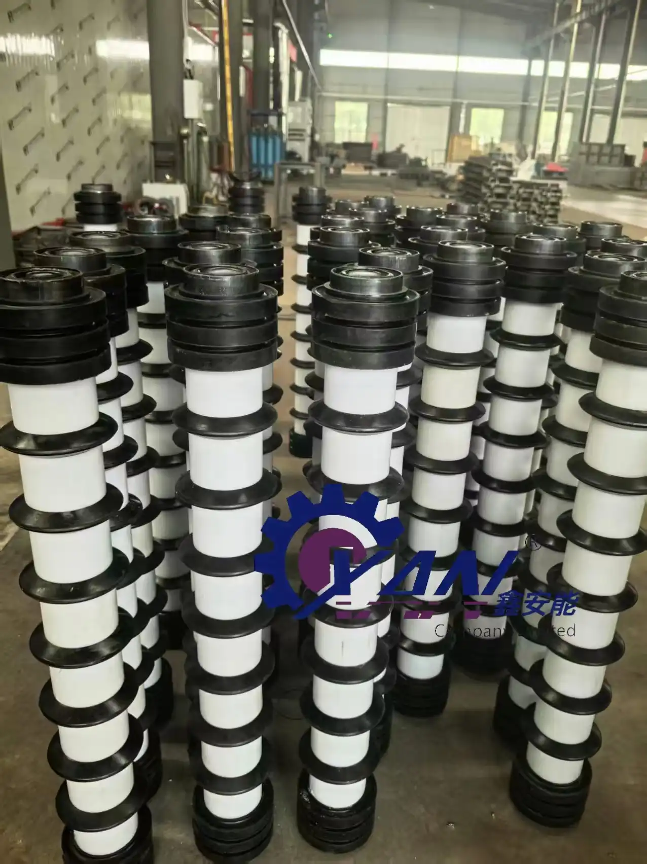 Customized Idler With Rubber Disc 2